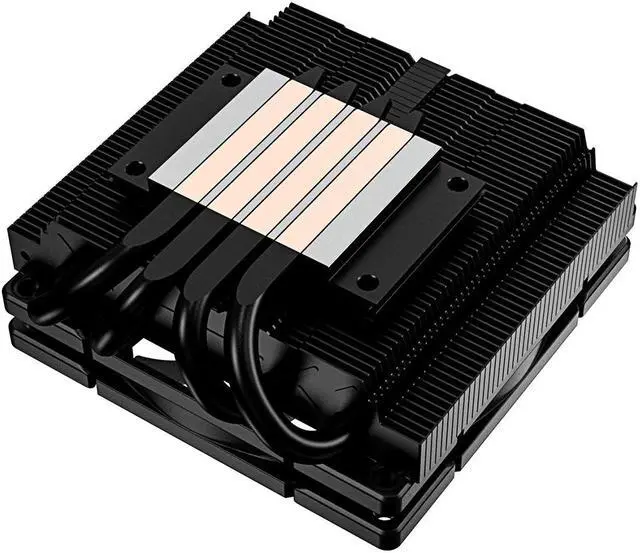 Alt view image 5 of 7 - IS-40X V3 Low Profile CPU Cooler for Intel/AMD 45mm Height CPU Cooler 4 Heatpipes CPU Air Cooler 15mm Super Slim PWM Fan,Black
