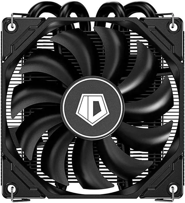 Alt view image 2 of 7 - IS-40X V3 Low Profile CPU Cooler for Intel/AMD 45mm Height CPU Cooler 4 Heatpipes CPU Air Cooler 15mm Super Slim PWM Fan,Black