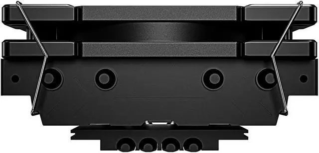 Alt view image 3 of 7 - IS-40X V3 Low Profile CPU Cooler for Intel/AMD 45mm Height CPU Cooler 4 Heatpipes CPU Air Cooler 15mm Super Slim PWM Fan,Black