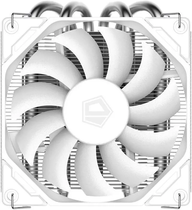Alt view image 2 of 7 - IS-40X V3 Low Profile CPU Cooler for Intel/AMD 45mm Height CPU Cooler 4 Heatpipes CPU Air Cooler 15mm Super Slim PWM Fan, White