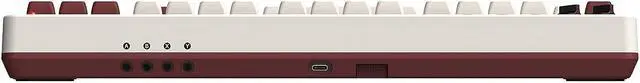Alt view image 2 of 7 - 8BitDo Retro Mechanical Keyboard, Bluetooth/2.4G/USB-C Hot Swappable Gaming Keyboard with 87 Keys, Dual Super Programmable Buttons for Windows and Android - Fami Edition