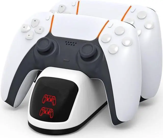 Main image of PS5 Charging Station Dual Fast Charger for Playstation 5 Controller Charger Station Charging Cradle Dock Station for PS5 Gamepads
