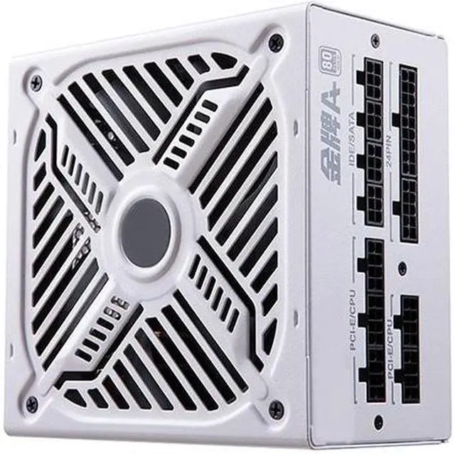Main image of Corn Gold Medal A+850W,850W Fully Modular Power Supply,80Plus Gold Medal Certification,Ultra -Quiet Fluid Dynamic Bearing Fan,Automatic Speed Control-White