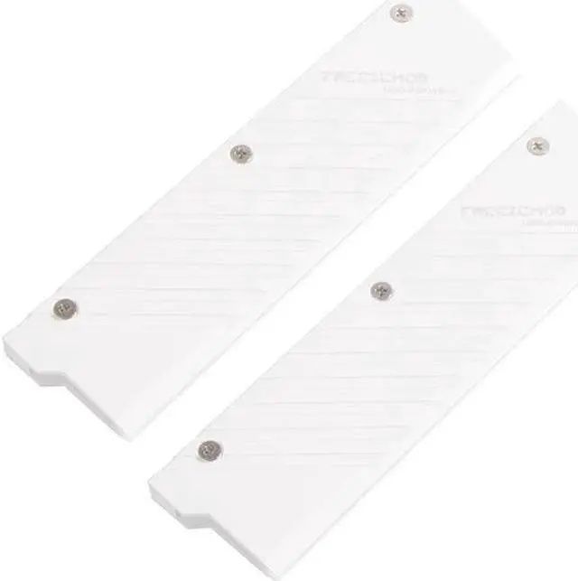 Main image of Computer Memory Cooler Aluminum Alloy PC RAM Heat Sink DDR5 Memory Vest White - 2 Pcs