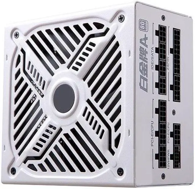 Main image of Corn Platinum A+1050W,1050W Fully Modular Power Supply,80PLUS Platinum Certification ,Ultra -Quiet Fluid Dynamic Bearing Fan,ATX 3.0 ,PCI-E 5.0 native,Automatic Speed Control-White