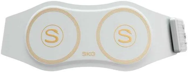 Alt view image 2 of 6 - SKG W7 Skin-Friendly Waist Fabrics Massage Belt With Heat