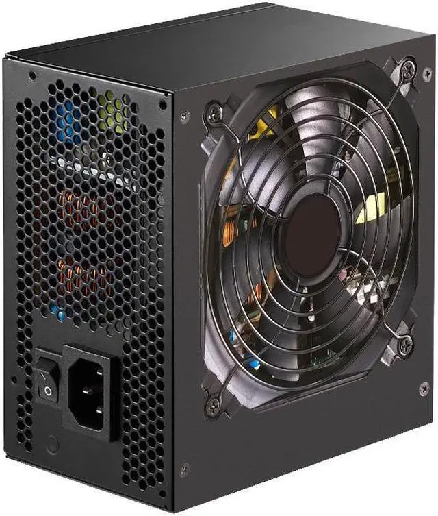 Alt view image 5 of 6 - Corn WD650K,650W Power Supply,80 Plus Gold Certified ,120mm Silent Hydraulic Fan , Automatic Speed Control-Black