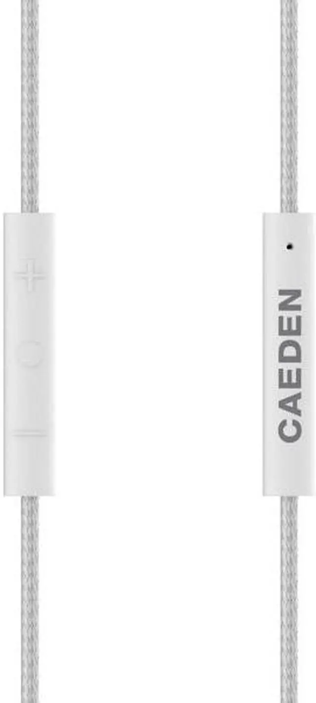 Alt view image 2 of 3 - CAEDEN Linea Nº2/Linea N2 Faceted Ceramic & Rose Gold Wired Headphones Earbuds with Remote and Mic, Sound Isolating