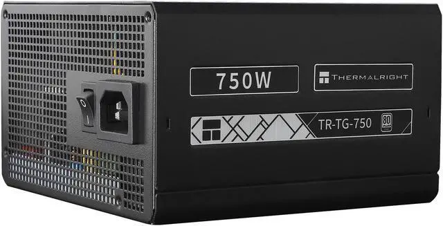 Alt view image 3 of 6 - ATX3.0 PCI-E 5.0 750W TG-750-W GOLD Full MODULAR PSU, Power Supply for Thermalright