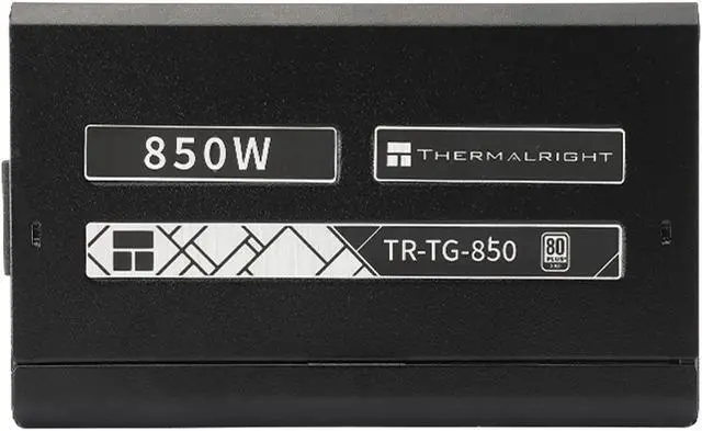 Alt view image 5 of 6 - ATX3.0 PCI-E 5.0 850W TG-850-W GOLD Full MODULAR PSU, Power Supply for Thermalright 850W