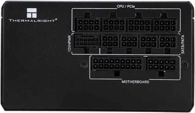 Alt view image 3 of 6 - ATX3.0 PCI-E 5.0 850W TG-850-W GOLD Full MODULAR PSU, Power Supply for Thermalright 850W