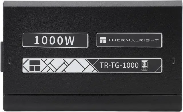 Alt view image 3 of 6 - ATX3.0 PCI-E 5.0 1000W TG-1000-W GOLD Full MODULAR PSU, Power Supply for Thermalright 1000W