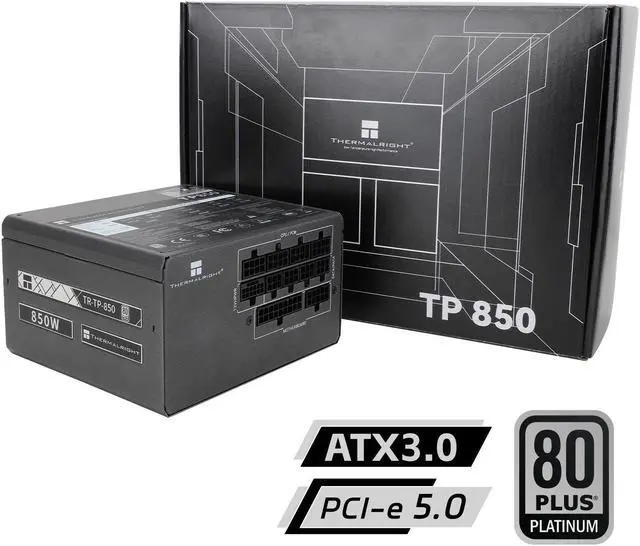Main image of TP850 850W 80 Plus Platinum Fully-Modular ATX3.0 PCI-E 5.0 for Thermalright