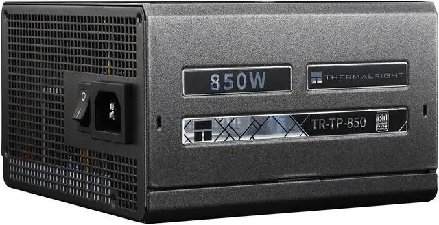 Alt view image 5 of 6 - TP850 850W 80 Plus Platinum Fully-Modular ATX3.0 PCI-E 5.0 for Thermalright