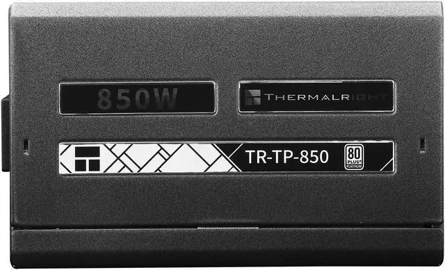 Alt view image 3 of 6 - TP850 850W 80 Plus Platinum Fully-Modular ATX3.0 PCI-E 5.0 for Thermalright