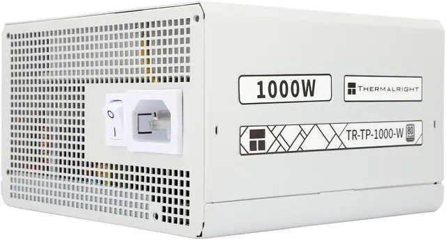 Alt view image 4 of 6 - TP-1000-W 1000W 80 Plus Platinum Fully-Modular ATX3.0 PCI-E 5.0 for Thermalright 1000W (White)