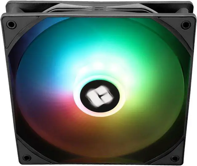 Alt view image 3 of 7 - TL-C14C-S 140mm ARGB Case Fan, 3 Pin 5V Addressable RGB Fan, 1500 RPM, 140mm X 140mm X 25mm, 4 PIN PWM System Fan for Thermalright