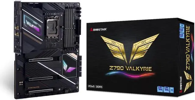 Main image of Biostar Z790 VALKYRIE LGA1700 DDR5 Intel 12/13th, Supports WiFi 6E module, PCIe 5.0 Motherboard
