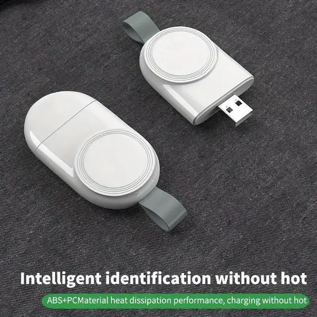 Alt view image 4 of 5 - Watch Charger For Apple S8ultra Wireless Charging Watch7 Line S7 Base For S6/s5/s4 Portable Version For Apple Watch S1/S2/S3 Portable Magnetic Suction Charging Base USB Watch Charger