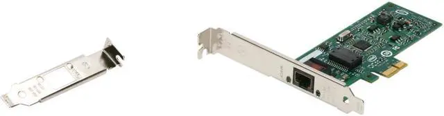 Alt view image 3 of 3 - Corn EXPI9301CTBLK Network Adapter 10/100/1000Mbps PCI-Express 1 x RJ45 Gigabit CT PCI-E Network Adapter EXPI9301CT for Intel - Brown Box