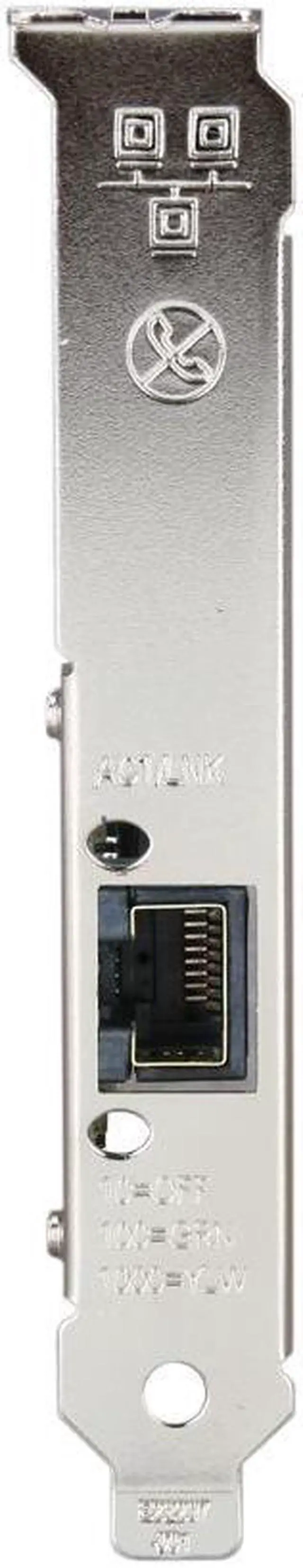 Alt view image 2 of 3 - Corn EXPI9301CTBLK Network Adapter 10/100/1000Mbps PCI-Express 1 x RJ45 Gigabit CT PCI-E Network Adapter EXPI9301CT for Intel - Brown Box