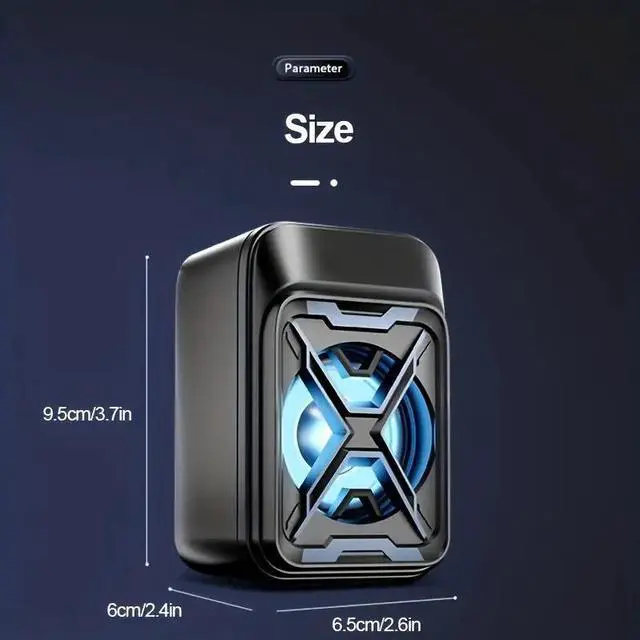 Alt view image 7 of 7 - Small LED Speakers, HIFI Sound Effect 360° Surround Sound, Desktop Laptop USB Wired Subwoofer Shocking Gift Speakers