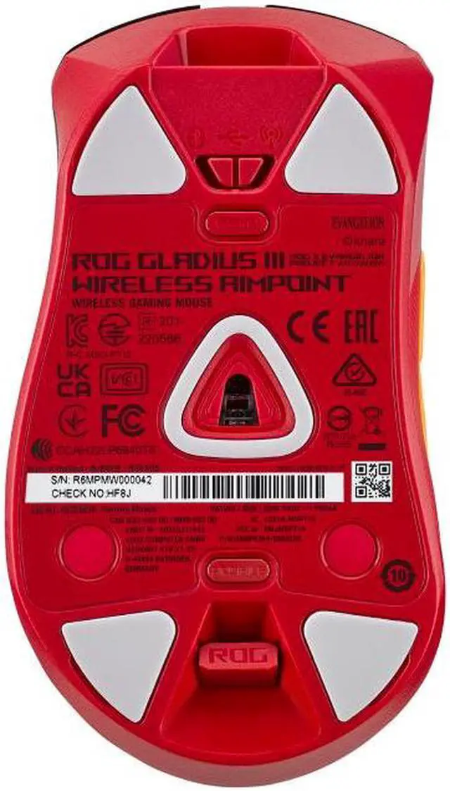 Alt view image 4 of 4 - Evangelion ROG Strix Scope RX Optical RGB Gaming Keyboard For FPS Gamers, Optical Mechanical Switches, IP57 Waterproof,Gladius III Wireless AimPoint Tri-mode 36K-dpi Mouse EVA-02 Limited Edition Combo