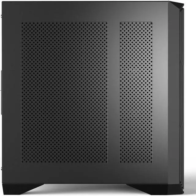 Alt view image 5 of 7 - CORN KM7B Micro ATX/ATX/E-ATX Full Tower Computer Case, 13*HDD Drive Bays NAS Server Computer Case, Support 360/280 Liquid Cooling, Magnetic Front Panel