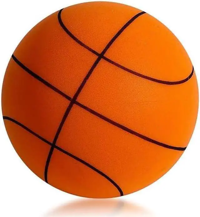 Main image of Silent Basketball, 2023 Silent Basketball Dribbling Indoor, The Handleshh Silent Basketball, Hushhandle Silent Foam Basketball, Indoor Training Foam Ball No Noise No Sound Basketball