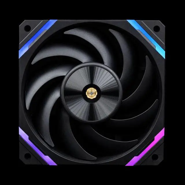 Alt view image 6 of 7 - R125 LOKI VK CPU Air Cooling Radiator, Welded 7 Heat Pipe Pure Copper Base, 2.4-Inch IPS Detachable Digital Display, TDP 245W, ARGB Fan,Support Intel 115X/1200/1700/20XX , AMD AM4/AM5(Black)