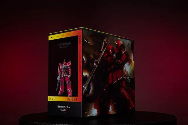 Alt view image 2 of 7 - CORN Bauhaus Micro-ATX ITX Cpmputer Case, 6 Sides + 2 Light Panels Could Be Customized with HD Images(Gundam ZAKU M5-065)