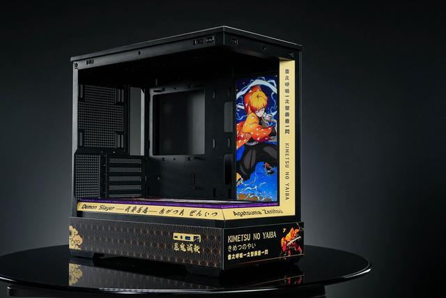 CORN Bauhaus Micro-ATX ITX Cpmputer Case, 6 Sides + 2 Light