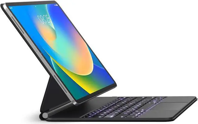 Main image of Keyboard Case for iPad Pro 12.9 inch 2022-6th / 2021-5th / 2020-4th / 2018-3rd Generation  Magnetic Keyboard Case with Multi-Touch Trackpad  Floating Cantilever Stand Backlit Wireless Keyboard