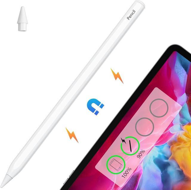 Alt view image 2 of 6 - Stylus Pen for iPad 9th&10th Generation Pencil Compatible with 2018-2023 Apple iPad Pro11&12.9 inch, iPad Air 3/4/5,iPad 6-10,iPad Mini 5/6 Gen-White