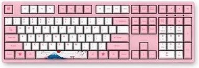 Akko Naruto Shippuden Sasuke 3108 V2 Wired Mechanical Keyboard (Akko 2nd  Gen Pink)