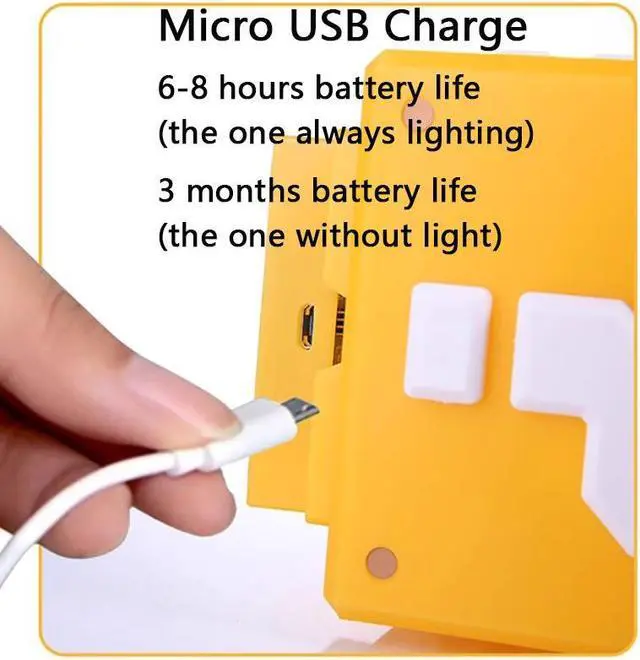 Alt view image 3 of 6 - Desktop Wireless Power Button for PC(Laptop is not Compatible), Question Style, Specific Power-on Gaming Sound (Without Light)