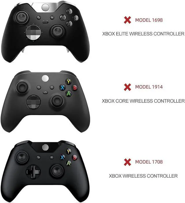 Alt view image 3 of 7 - Metal Replacement Thumbsticks for Xbox Elite Controller Series 2 Core,Component Pack Includes 4 Swap Magnetic Joysticks,4 Paddles,1 Standard D-Pads, Accessories Parts for Xbox One Elite 2(Black)