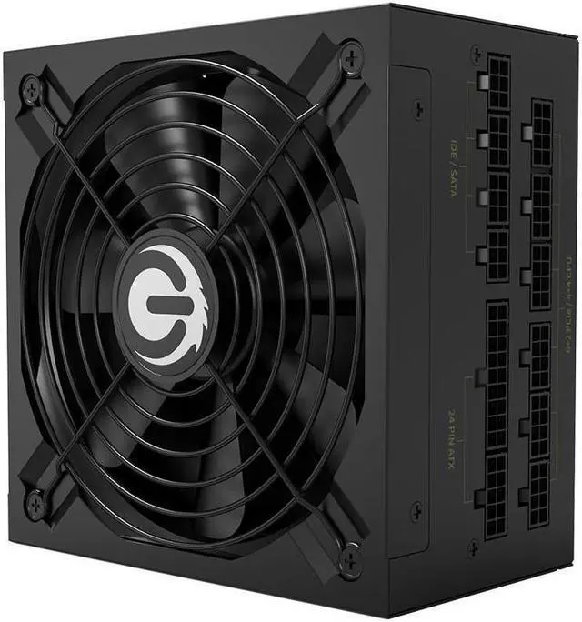 Alt view image 3 of 4 - Great Wall 850W White Limited Edition ATX Power Supply, Gold Medal Full Module Power ,0.01ms Speed Response,Fan Automatic Start Stop,140mm Mute Big Fan ,Support 4090 ,7900 Series Graphics Card