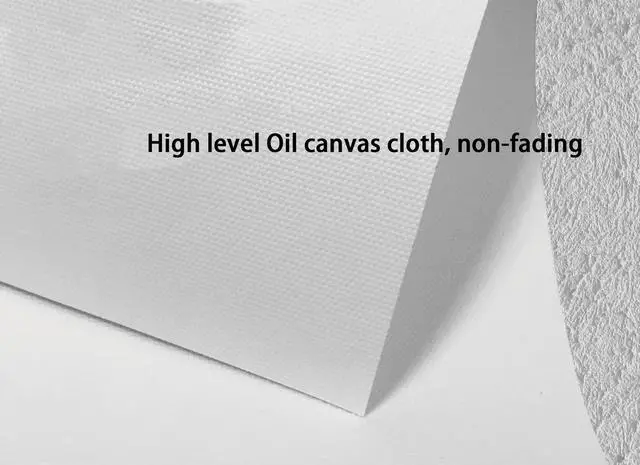 Alt view image 2 of 7 - Punk Wall Art, Frameless Wood Picture for Bedroom, Painting Wall Decor, Oil Canvas Cloth, Non-fading, Waterproof, Easy to Clean (100x60cm)