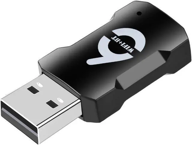 Main image of WiFi6 900Mbps USB Adapter for Desktop/Laptop -  5/2.4GHz USB Wireless Network Adapter for PC, Wifi Dongle Wifi Antenna for Win11/10, Bluetooth 5.3, MU-MIMO, Plug and Play