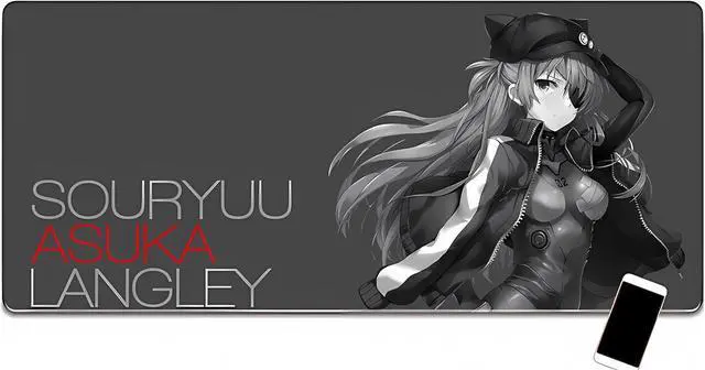 Main image of CORN Anime Large Extended Gaming Mouse pad, Desk Mat with Seamed Edges, Non-Slip Rubber Base, Computer Keyboard Mouse Mat for Gaming, Office & Home, 31.5x11.8 Inch (04)