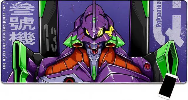 Main image of CORN Anime Large Extended Gaming Mouse pad, Desk Mat with Seamed Edges, Non-Slip Rubber Base, Computer Keyboard Mouse Mat for Gaming, Office & Home, 31.5x11.8 Inch (14)