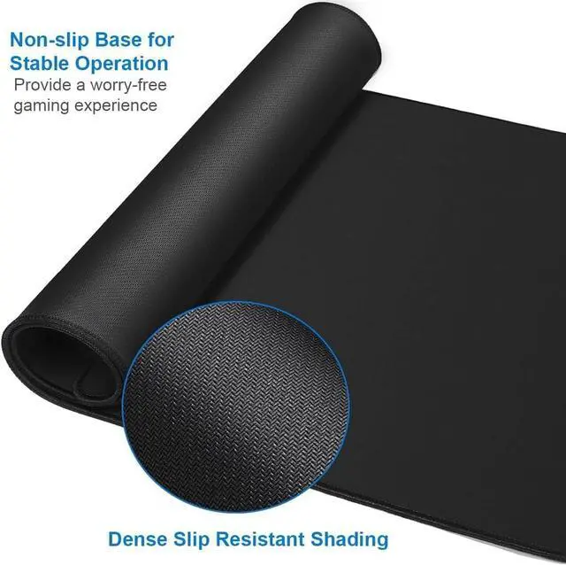 Alt view image 2 of 4 - CORN Anime Large Extended Gaming Mouse pad, Desk Mat with Seamed Edges, Non-Slip Rubber Base, Computer Keyboard Mouse Mat for Gaming, Office & Home, 31.5x11.8 Inch (15)