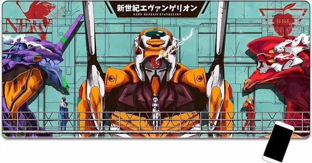 Main image of CORN Anime Large Extended Gaming Mouse pad, Desk Mat with Seamed Edges, Non-Slip Rubber Base, Computer Keyboard Mouse Mat for Gaming, Office & Home, 31.5x11.8 Inch (16)