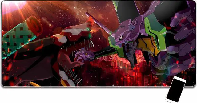 Main image of CORN Anime Large Extended Gaming Mouse pad, Desk Mat with Seamed Edges, Non-Slip Rubber Base, Computer Keyboard Mouse Mat for Gaming, Office & Home, 31.5x11.8 Inch (17)