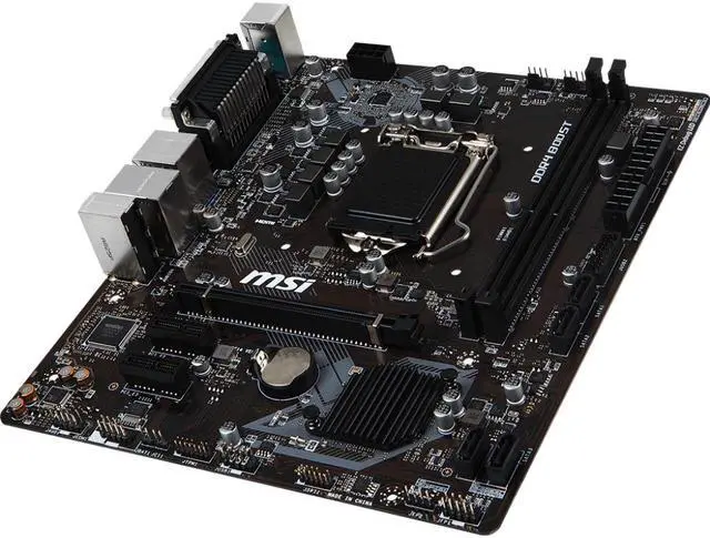 Alt view image 2 of 4 - MSI H310M PRO-VL PLUS Intel 8/9th LGA1151 Micro-ATX motherboard with DDR4 2666MHz, Core Boost, DDR4 Boost, Audio Boost and EZ Debug LED Motherboard