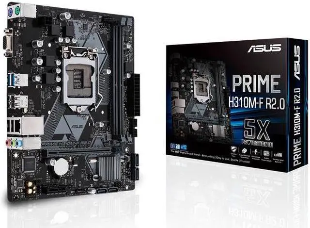 Main image of PRIME H310M-F R2.0 Intel® H310 Chip mATX Motherboard 32GB DRR4 for LGA 1151