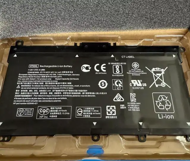 Alt view image 2 of 5 - HT03XL L11119-855 HTO3XL Battery for HP 14M-DH0003DX 14M-DH1003DX 15T-DA000 15T-CS200 15-CW1XXX 15T-CS300 LPD1071 15-DB0004DX 15-DA0014DX Pavilion 15-DA 15-DB 15-DW 15-DY 14-CE 14-CF 14-DF 17-BY 17-CA
