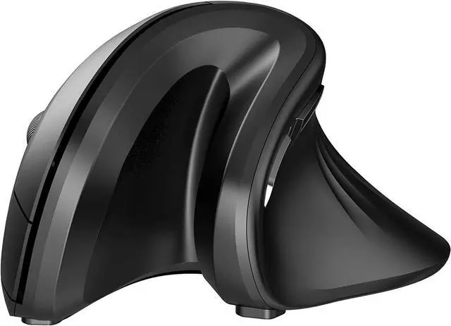 Alt view image 6 of 6 - Ergonomic Mouse, Perfect Grip Advanced Vertical Wireless Mouse 2.4GHz Optical Vertical Mice 5 Buttons for work Laptop, Desktop, PC - Black