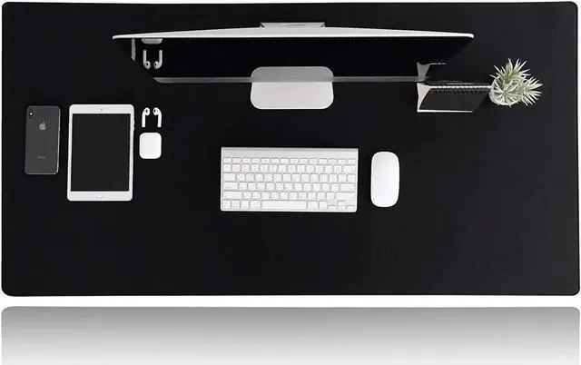 Alt view image 2 of 7 - 3XL Huge Mouse Pads Oversized (48''x24'') - Extra Large Gaming XXXL Mousepad for Full Desk - Super Thick Nonslip Rubber Base and Waterproof Desktop Keyboard Extended Mouse Mat (Black, XXX-Large)